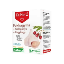 Dr. Herz Fokhagyma + Galagonya + Fagyöngy kapszula 60 db vitamin és táplálékkiegészítő