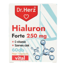DR.HERZ HIALURON FORTE KAPSZULA 60 DB vitamin és táplálékkiegészítő