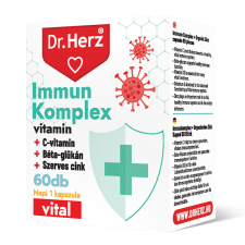 Dr.herz immun komplex kapszula 60 db vitamin és táplálékkiegészítő