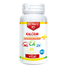  Dr. Herz Kalcium+Magnézium+Cink+D3 tabletta 90db (Szav.idő: 25/01) vitamin és táplálékkiegészítő