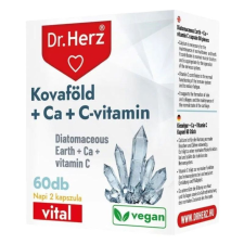 Dr. Herz Kovaföld+Ca+C-vitamin kapszula 60db vitamin és táplálékkiegészítő