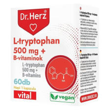 Dr. Herz L-tryptophan 500mg+B-vitaminok kapszula 60db vitamin és táplálékkiegészítő