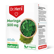  DR Herz Moringa 650 mg 60 db kapszula doboz vitamin és táplálékkiegészítő