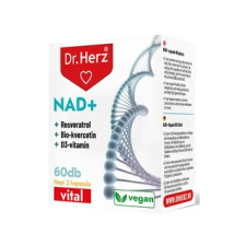 Dr. Herz NAD+ Nikotinamid-ribozid 60 db kapszula vitamin és táplálékkiegészítő