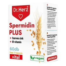 Dr. Herz Spermidin+B1-vitamin+szerves Cink kapszula 60db vitamin és táplálékkiegészítő
