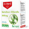 Dr. Herz Spirulina + Chlorella Kapszula 500 mg 60 db