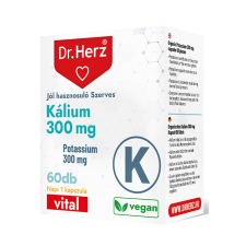 Dr Herz Szerves Kálium 300 mg 60 kapszula vitamin és táplálékkiegészítő
