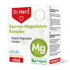  DR Herz Szerves Magnézium KOMPLEX 60 db kapszula vitamin és táplálékkiegészítő