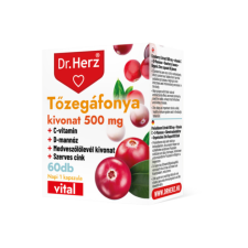 Dr. Herz Tőzegáfonya kivonat 500 mg 60 db kapszula gyógyhatású készítmény