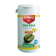  DR.HERZ ZÖLD KÁVÉ + KRÓM KAPSZULA 60DB vitamin és táplálékkiegészítő