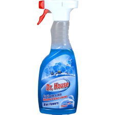 DR. HOUSE Blue Flower Ablaktisztító spray, 500 ml tisztító- és takarítószer, higiénia