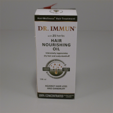 Dr.immun 25 gyógynövényes hajtápláló olaj 100 ml hajápoló szer