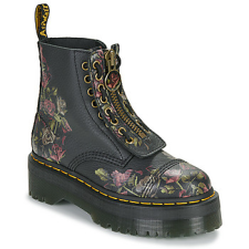 Dr. Martens Bokacsizmák Sinclair Decayed Roses Classic Tumbled Nappa Fekete 42 női csizma, bakancs