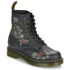 Dr. Martens Csizmák 1460 Decayed Roses Classic Tumbled Nappa Fekete 38 női csizma, bakancs
