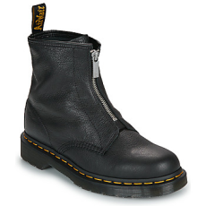 Dr. Martens Csizmák 1460 Front Zip Black Virginia Fekete 41