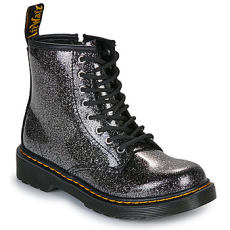 Dr. Martens Csizmák 1460 J Black Silver Nebula Glitter Fekete 34
