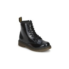 Dr. Martens Csizmák 1460 JR BLACK PATENT LAMPER Fekete 32 gyerek csizma, bakancs