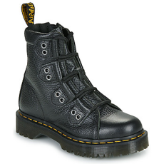 Dr. Martens Csizmák 1460 Lace To Toe Boot Black Milled Nappa Fekete 41