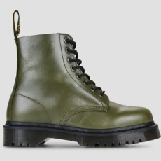 Dr. Martens Csizmák 1460 Pascal Bex 8 Eye Boot Olive Green  Eclipse Keki 39