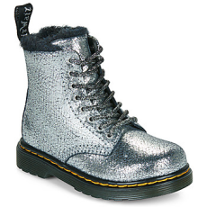 Dr. Martens Csizmák 1460 Serena T Silver Distressed Foil Ezüst 25