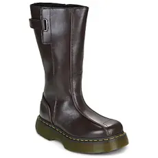Dr. Martens Csizmák BUZZ  HIGH BOOT DARK BROWN MILLED GLOSS Barna 42