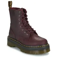 Dr. Martens Csizmák JADON EMBOSS FLORAL CHERRY RED CRAZY HORSE FLORAL EMBOSS Bordó 41