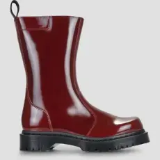 Dr. Martens Csizmák Rejena Mid Cherry Red Laquered Leather Bordó 40