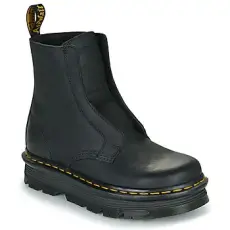 Dr. Martens Csizmák ZebZag Lace Less Laceless Boot Black Wyoming Fekete 39