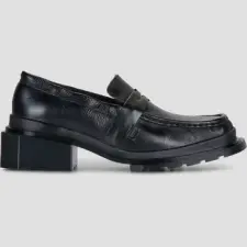 Dr. Martens Mokkaszínek Maybole Loafer Black Milled Gloss Fekete 40 női cipő