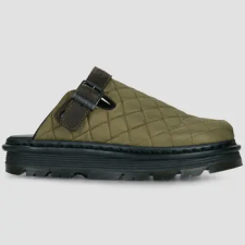 Dr. Martens Papucsok ZebZag Mule DMs Olive Keki 43 férfi papucs