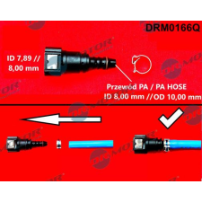 Dr.Motor csőkapcsoló, üzemanyag-vezeték DR. MOTOR DRM0166Q autóalkatrész