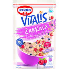 Dr. Oetker Dr.oetker vitalis cukorcsökk. erdei gyümölcsös zabkása 53 g reform élelmiszer