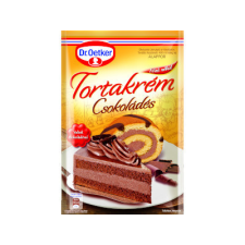 Dr.Oetker Kft Dr.Oetker tortakrém alappor 145g Csokis alapvető élelmiszer
