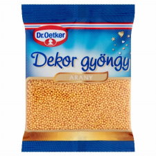Dr. Oetker MO Élelmiszer Kft. Dr. Oetker arany dekor gyöngy 30 g csokoládé és édesség