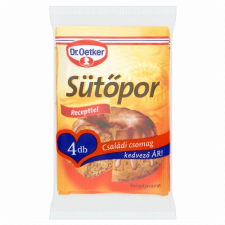 Dr. Oetker MO Élelmiszer Kft. Dr. Oetker sütőpor 4 x 12 g alapvető élelmiszer