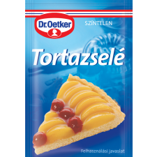 Dr. Oetker színtelen tortazselé 12g alapvető élelmiszer