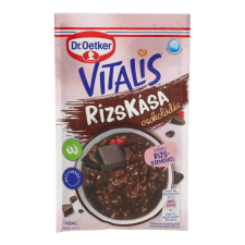 DR.OETKER VITALIS RIZSKÁSA CSOKOLÁDÉ 52G reform élelmiszer