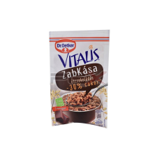 Dr.oetker vitalis zabkása étcsokoládés -30 cukor 54g konzerv