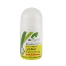 Dr Organic Bio Teafa alumíniummentes golyós dezodor, 50 ml dezodor