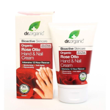 Dr Organic Dr. Organic kéz- és körömápoló krém bio damaszkuszi rózsával, 125 ml kézápolás