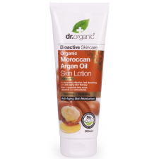Dr Organic testápoló marokkói bio argán olajjal, 200 ml testápoló