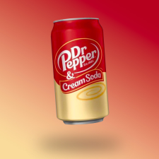 Dr.Pepper Dr. Pepper Cream Soda vaníliás szénsavas üdítőital 355ml üdítő, ásványviz, gyümölcslé