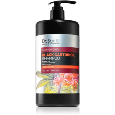 Dr. Santé Black Castor Oil erősítő sampon a gyengéd tisztításhoz 1000 ml sampon