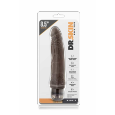  Dr. Skin Cock Vibe 7 Chocolate vibrátorok