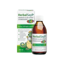 Dr. Theiss HerbalSept Köhögés elleni szirup gyermekeknek 200 ml vitamin és táplálékkiegészítő