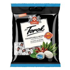 Dr. Torok eukaliptuszos-mentolos töltött cukorka 75g vitamin és táplálékkiegészítő