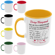 Drága Feleségemnek, Szeretlek most és mindörökké - Színes Bögre bögrék, csészék