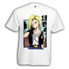  Dragon Ball Android 18 - Férfi Póló férfi póló