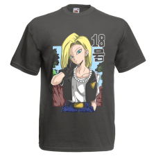 Dragon Ball Android 18 - Férfi Póló férfi póló