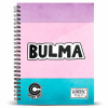  Dragon Ball Bulma A4-es Kockás Spirálfüzet! Kemény Borítós!